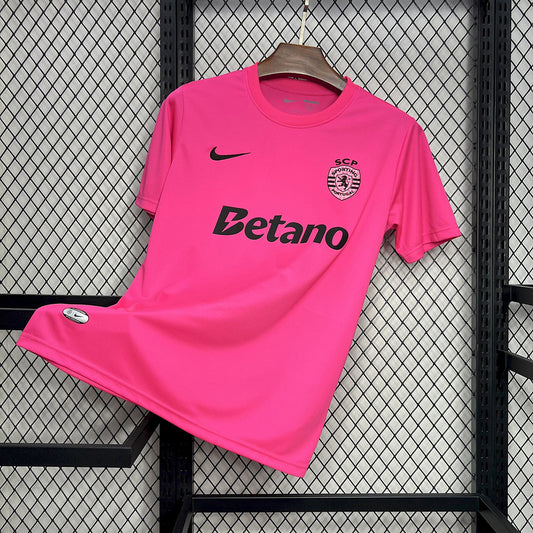 Maillot Sporting Portugal Pink 2024 2025
